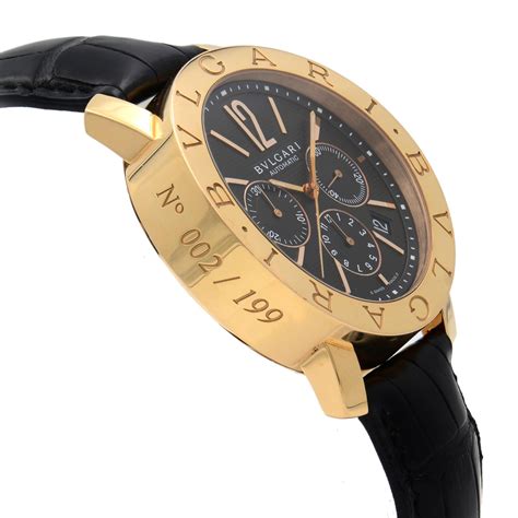 bvlgari uhr herren gold